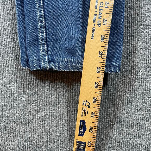 VTG Sasson Jeans Women's 5 Blue Dark Wash Style 31015 High Waist Straight Leg - Picture 9 of 11